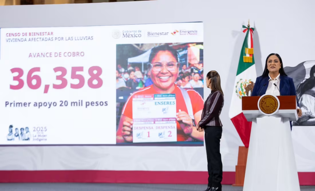 Bienestar reporta más de 92 mil viviendas censadas y entrega de primer apoyo