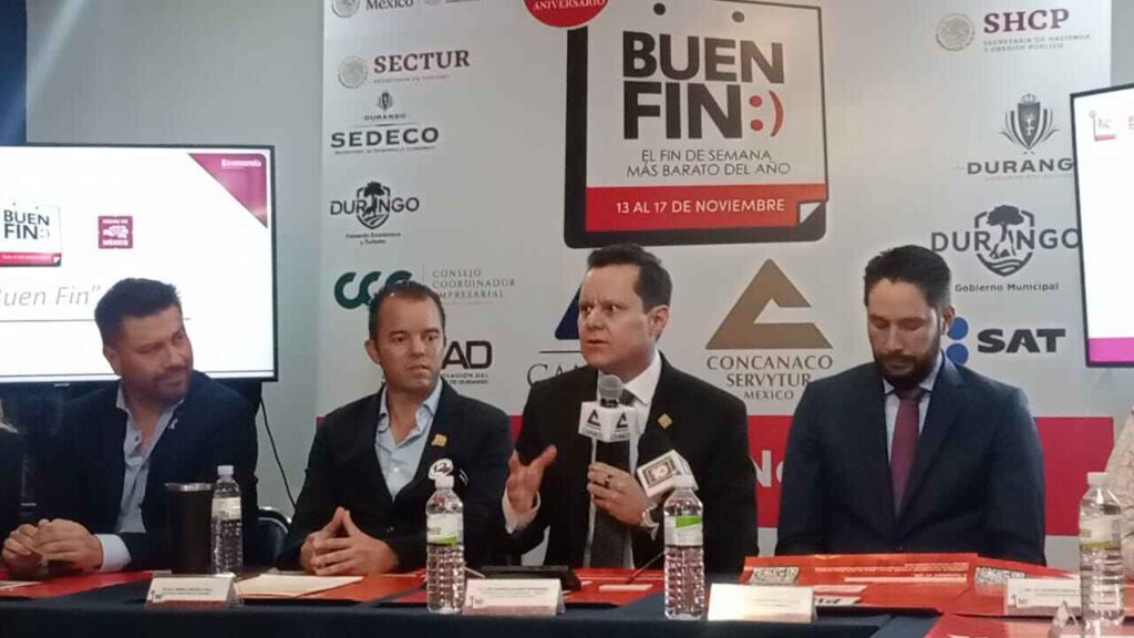 Inicia Buen Fin 2025: Crece participación de negocios duranguenses