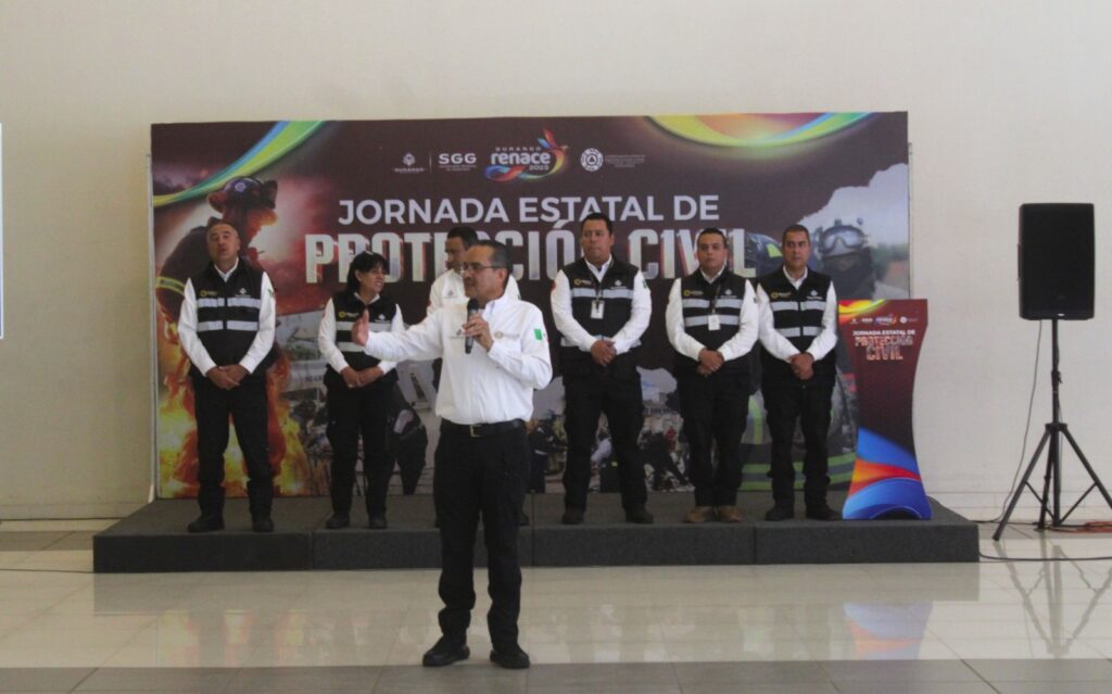 Durango fortalece coordinación municipal en Jornada Estatal de Protección Civil
