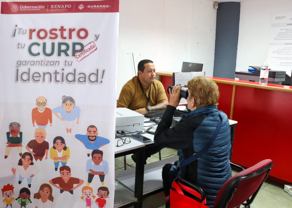Durango avanza hacia la modernidad con la llegada de la CURP biométrica
