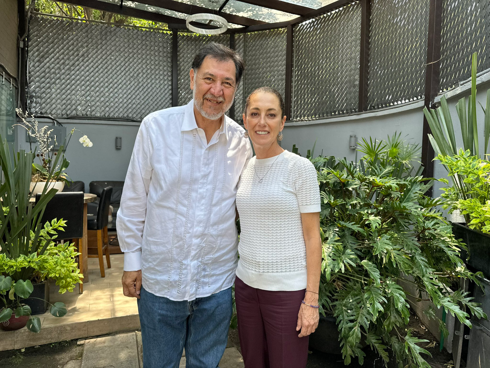 Sheinbaum evita revelar motivos de la licencia de Fernández Noroña
