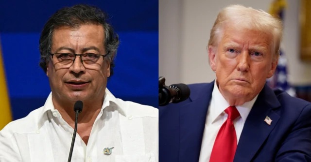 Trump llama a Petro «líder del narcotráfico» y anuncia fin de ayuda financiera a Colombia