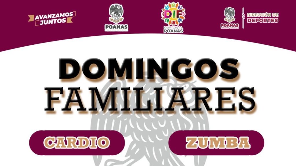 Llegan los Domingos Familiares, para activar a la comunidad de Poanas