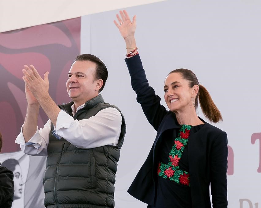 Esteban Villegas destaca liderazgo de Claudia Sheinbaum; “a un año ha impulsado una coordinación que resulta en grandes proyectos para Durango”