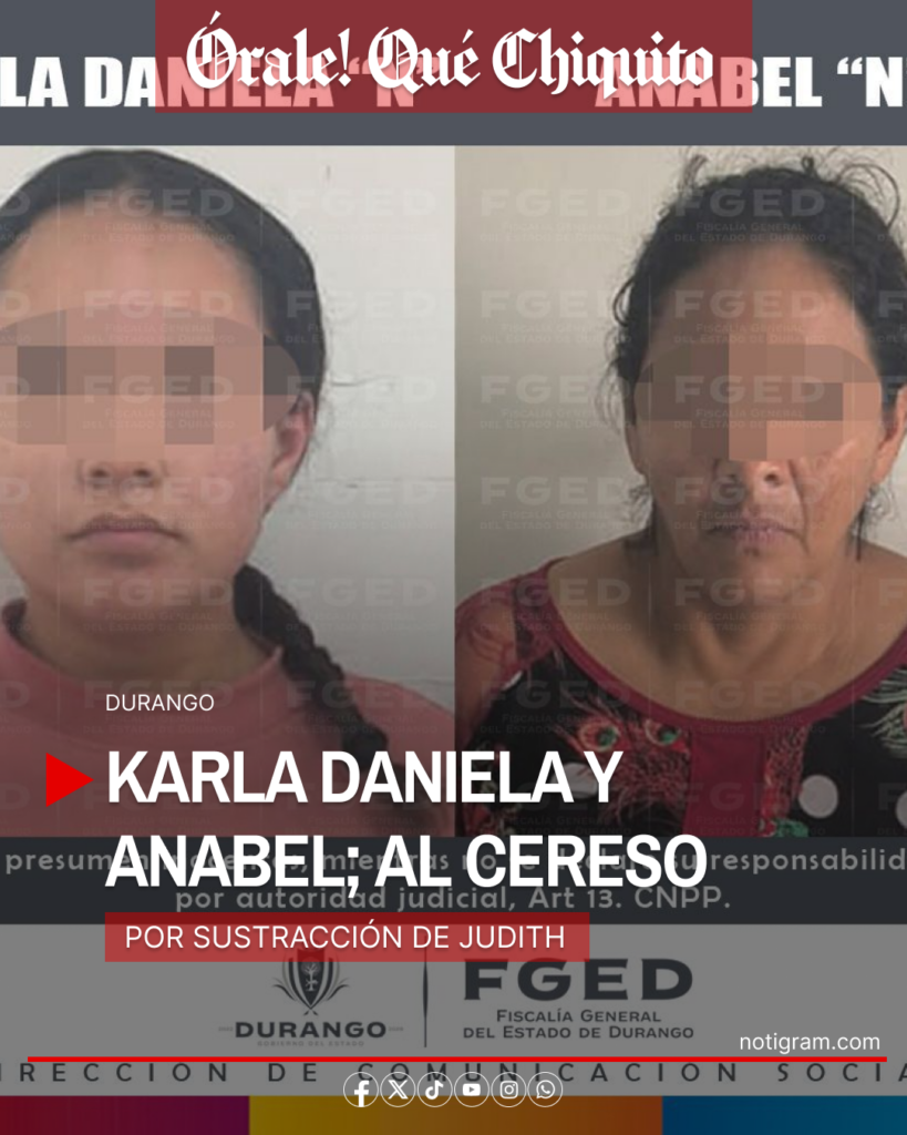 Confirma Fiscal arresto de 2 mujeres por robo de Judith (videos)