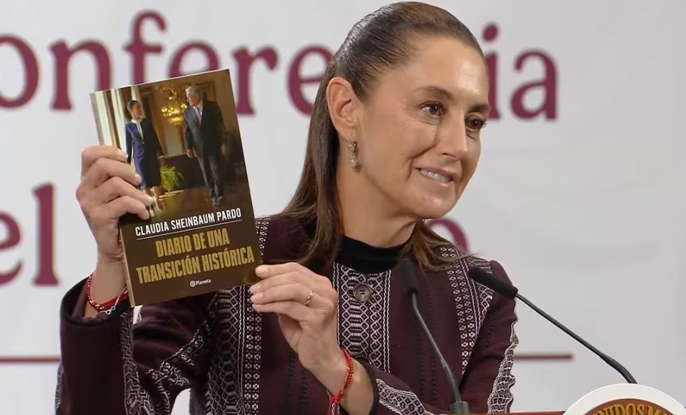 Sheinbaum publica su libro ‘Diario de una transición histórica’
