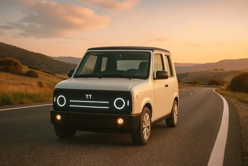 Tlaxcala presenta el primer auto eléctrico 100% mexicano: el TT se adelanta a Olinia