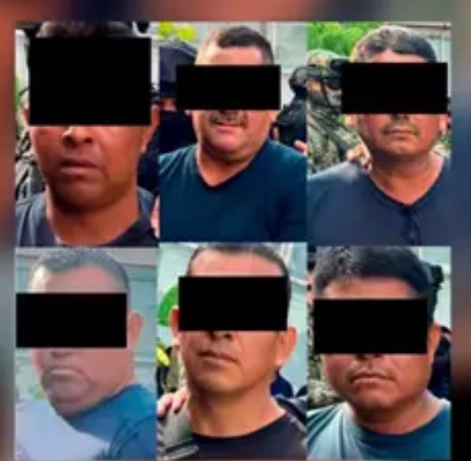 Detienen a Seis Policías de Tabasco Vinculados a ‘La Barredora’