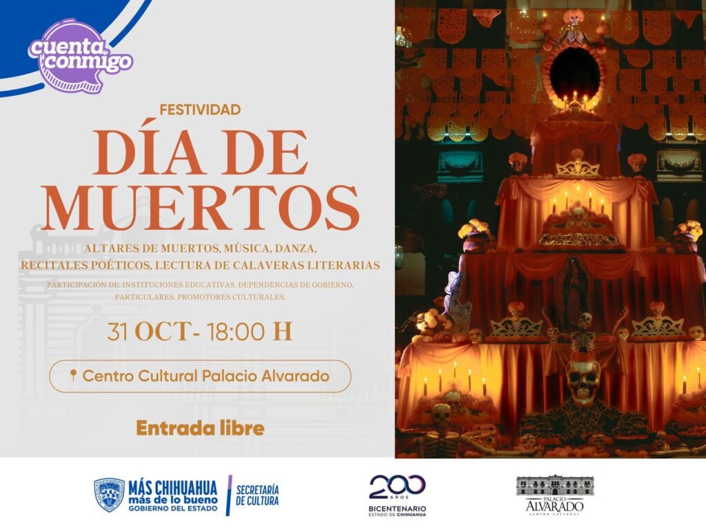 Celebra Palacio Alvarado el Día de Muertos con agenda cultural para toda la familia
