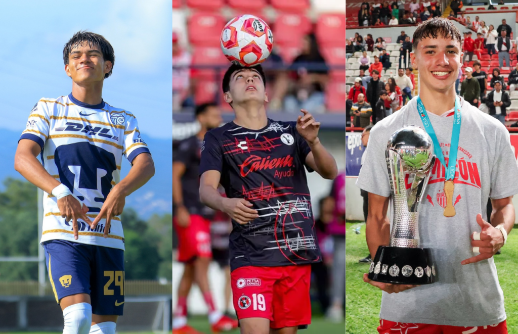 Tres promesas mexicanas entre los mejores futbolistas del Mundo según The Guardian