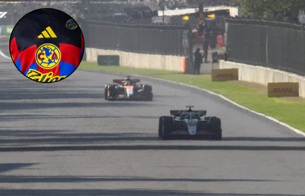 Pasión por el Fútbol y F1: Piloto sale con playera del América
