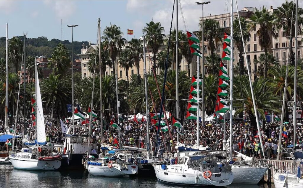 Israel confirma la deportación de 28 activistas de la Global Sumud Flotilla
