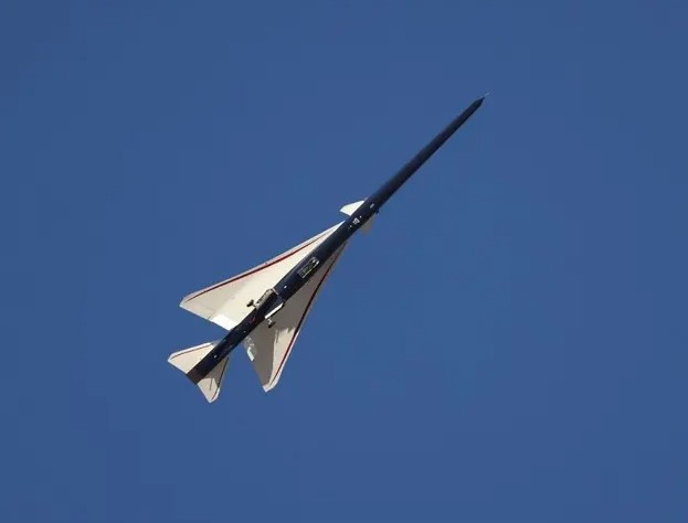 La NASA probó con éxito su primer avión supersónico