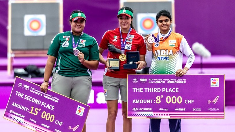Arqueras Mexicanas hacen historia al ganar oro y plata en la Copa del Mundo 2025