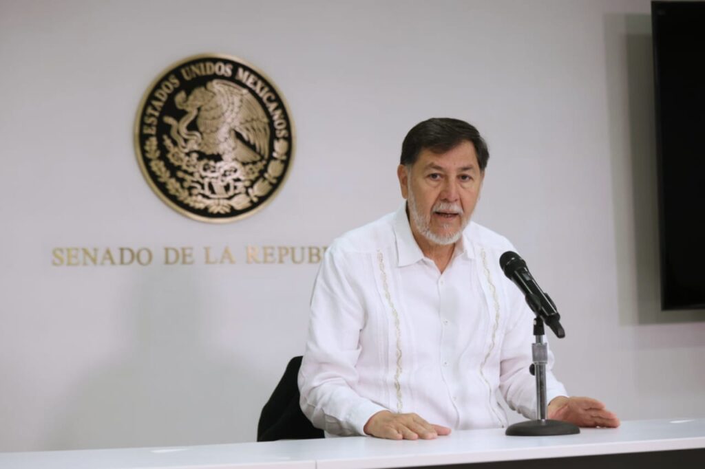 Noroña señala que quienes critican su viaje a Palestina justifican el genocidio