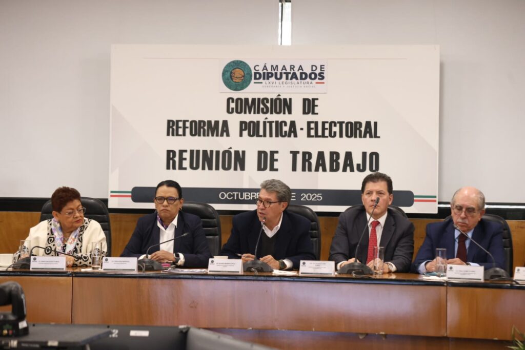 Monreal adelanta que la iniciativa presidencial de reforma electoral estará lista en diciembre