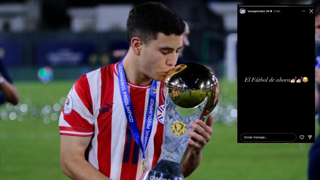 Enso se burla de su tarjeta roja con Paraguay; no jugará los octavos de final