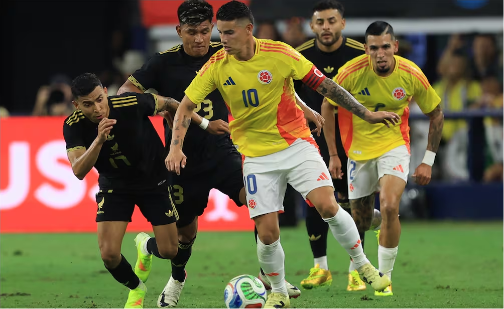 Colombia derrota 4-0 a México en amistoso rumbo al Mundial