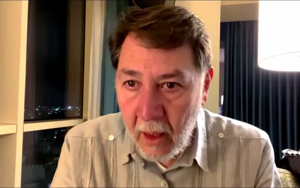 Noroña rompe en llanto al hablar de Palestina: «El sufrimiento del pueblo de Gaza es brutal»