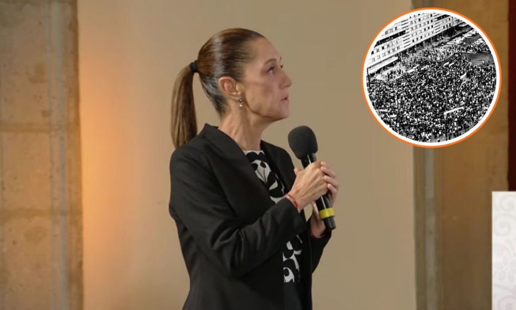 Sheinbaum se solidariza con víctimas de la matanza de Tlatelolco: «No se olvida»