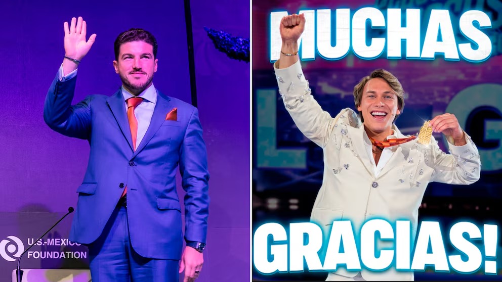 Samuel García felicita a Aldo De Nigris tras ganar La Casa de los Famosos: “Nuevo León primer lugar en todo”