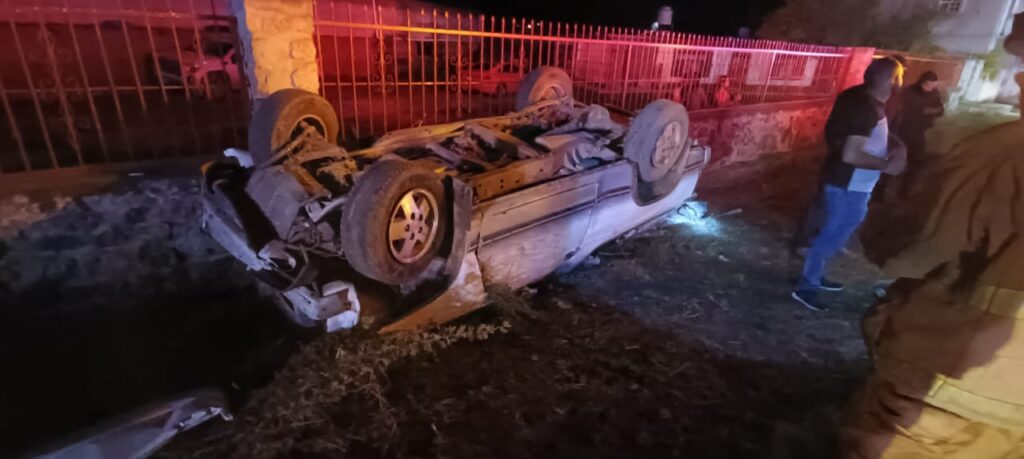 Choque múltiple deja 12 lesionados en La Estancia, Santiago Papasquiaro