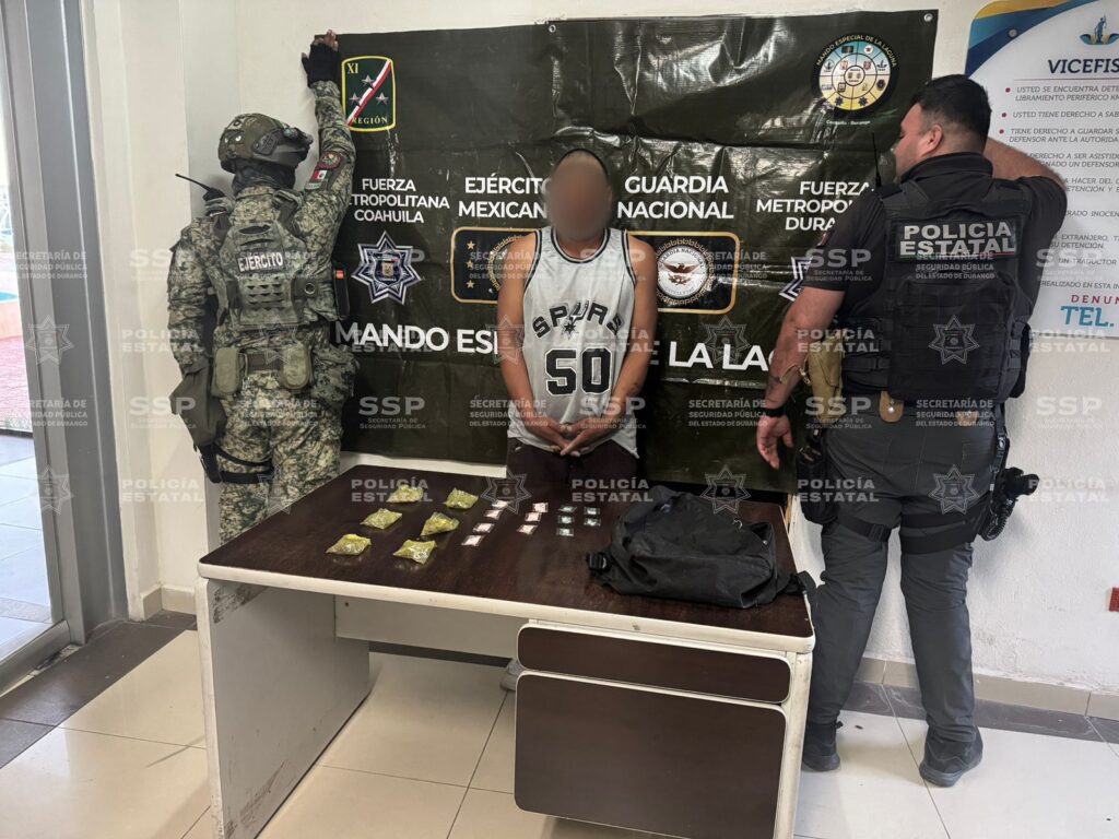 Operativo Dragón y militares arrestan a individuo con sustancias