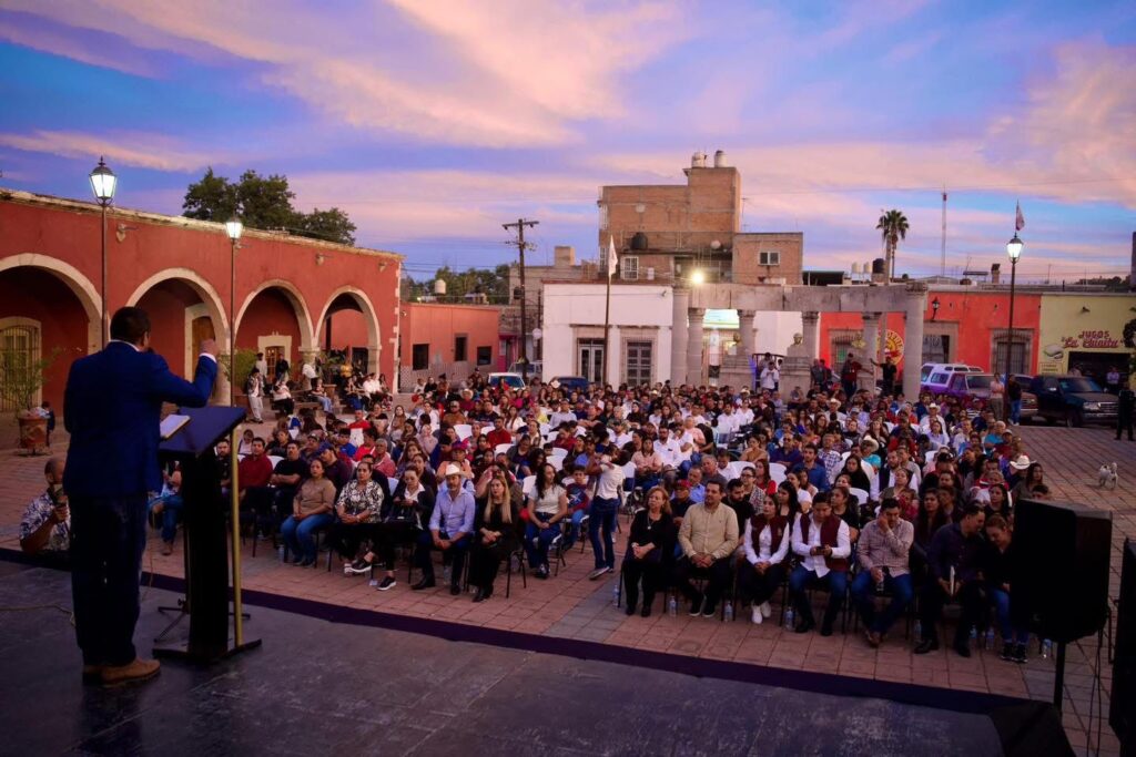 Santiago Papasquiaro conmemora el primer año de Claudia Sheinbaum y 7 años de la Cuarta Transformación