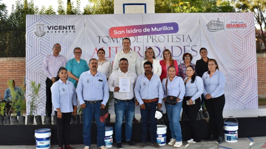 Avanzan las tomas de protesta de las comunidades de Vicente Guerrero