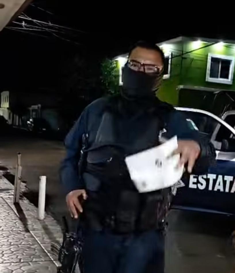 Sancionarán a Policía Estatal grosero