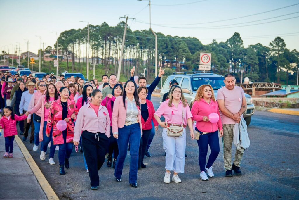Marcha Rosa promueve la prevención del cáncer