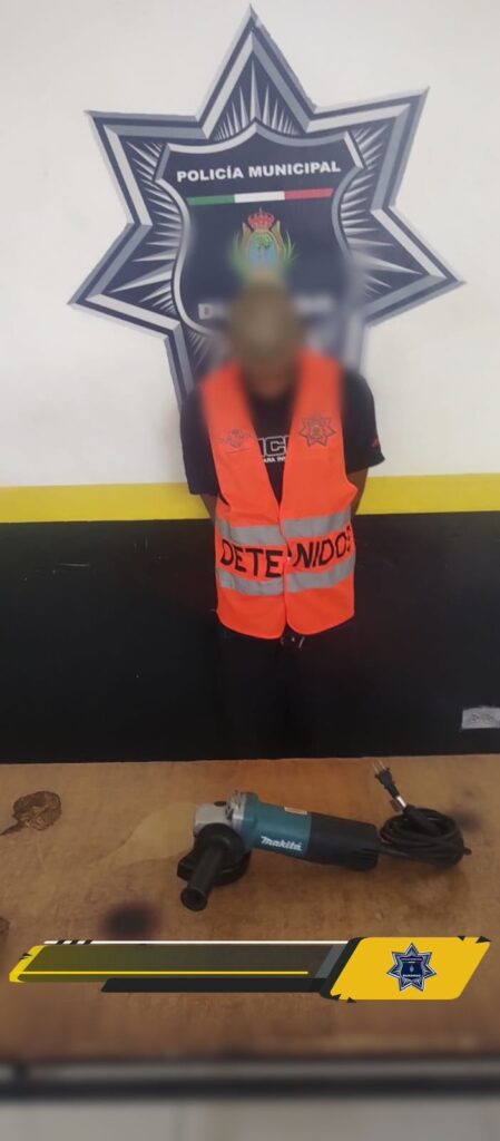 Por robar una pulidora pierde la libertad