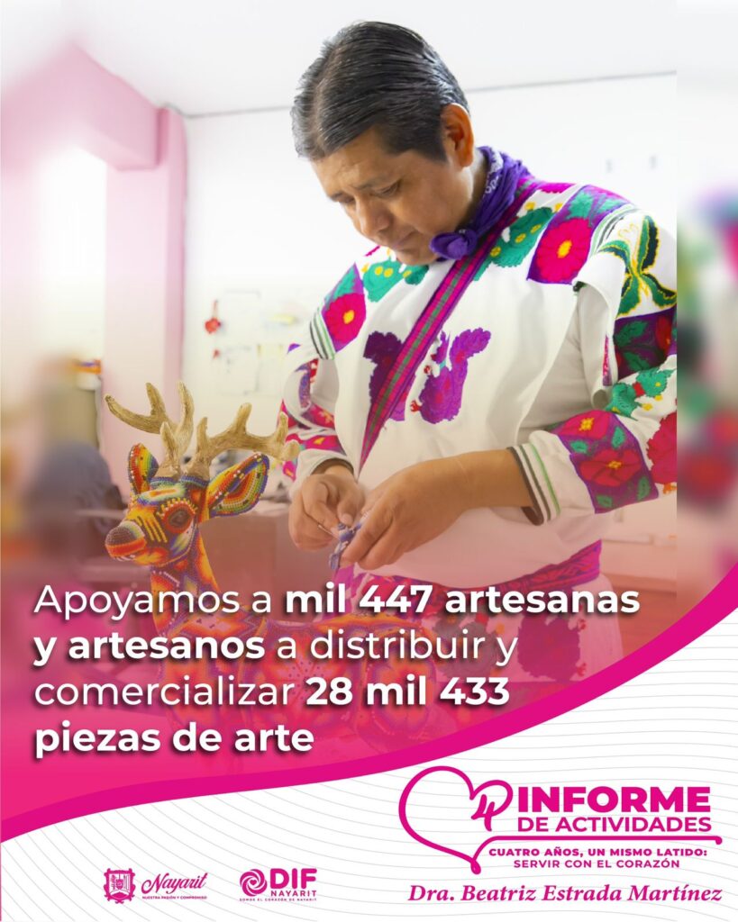 Reconoce DIF Nayarit el valor cultural de los artesanos nayaritas