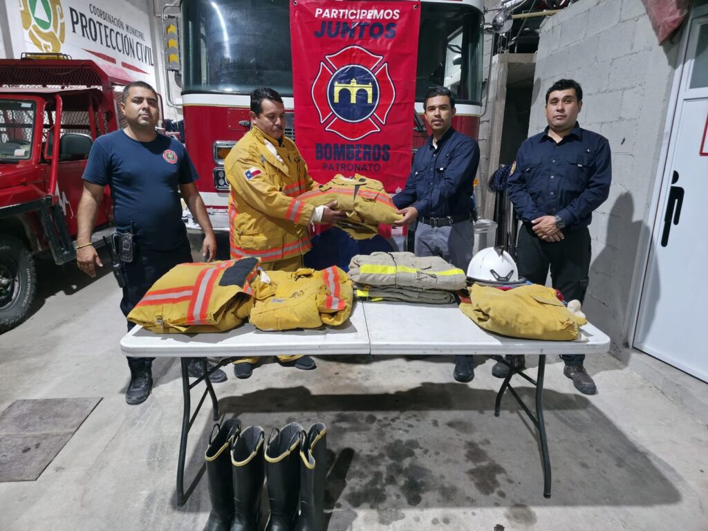 Bomberos de Santiago Papasquiaro reciben apoyo vital y hacen llamado a la ciudadanía