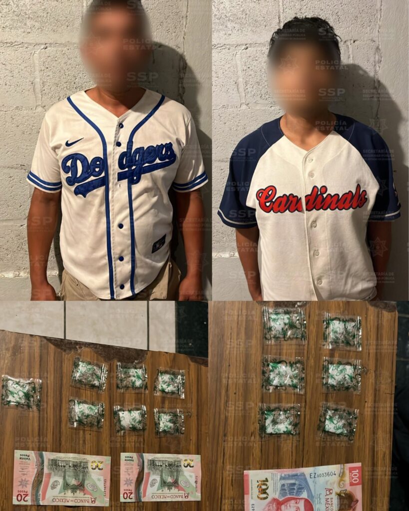 A dos con sustancias agarra el Operativo Dragón