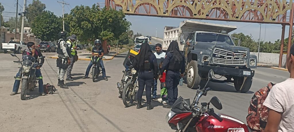 Operativo Dragón asegura 8 motocicletas