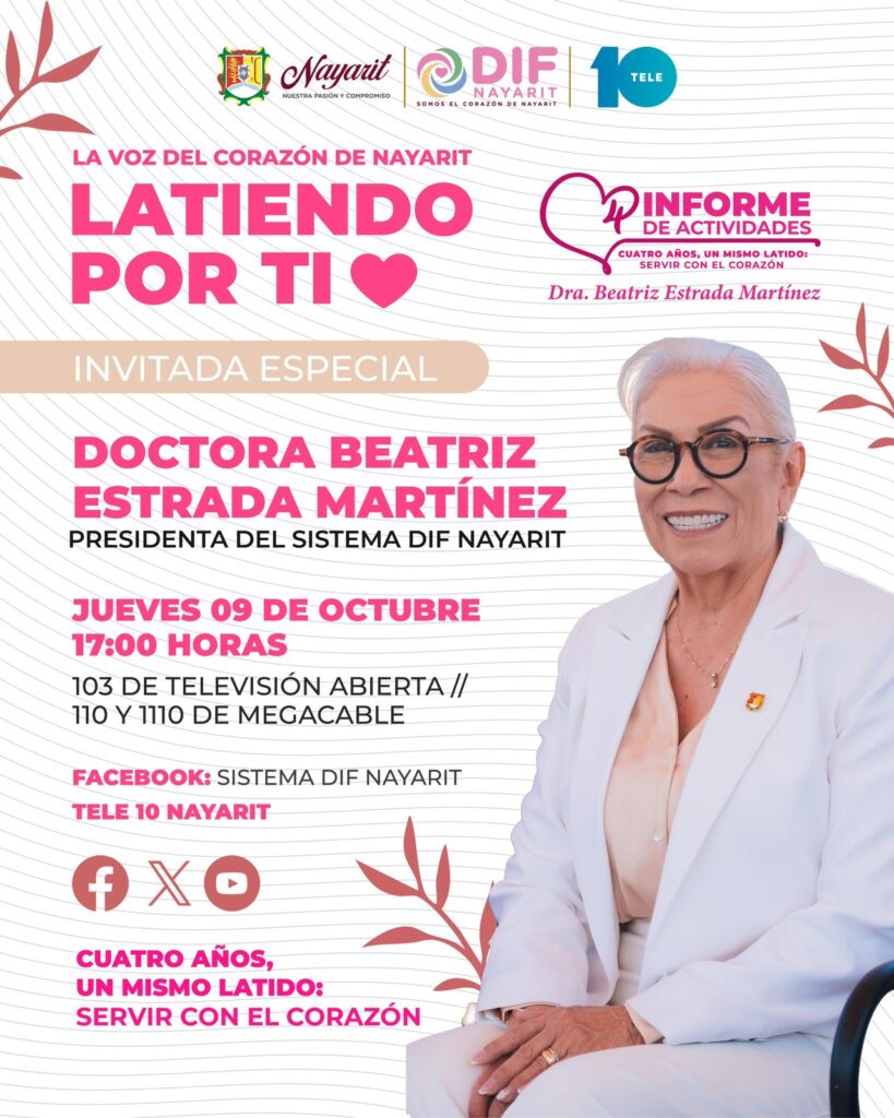 Beatriz Estrada da un adelanto de sus logros, previo a su informe de actividades