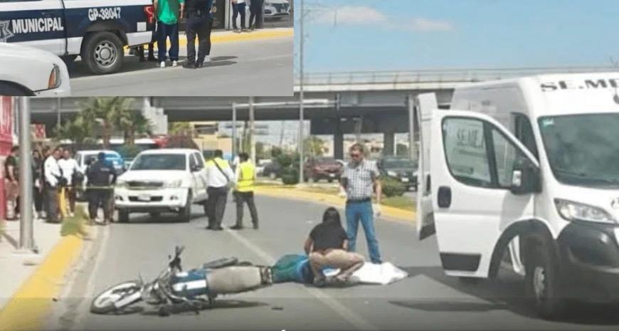 En accidente de motocicleta pierde la vida una mujer
