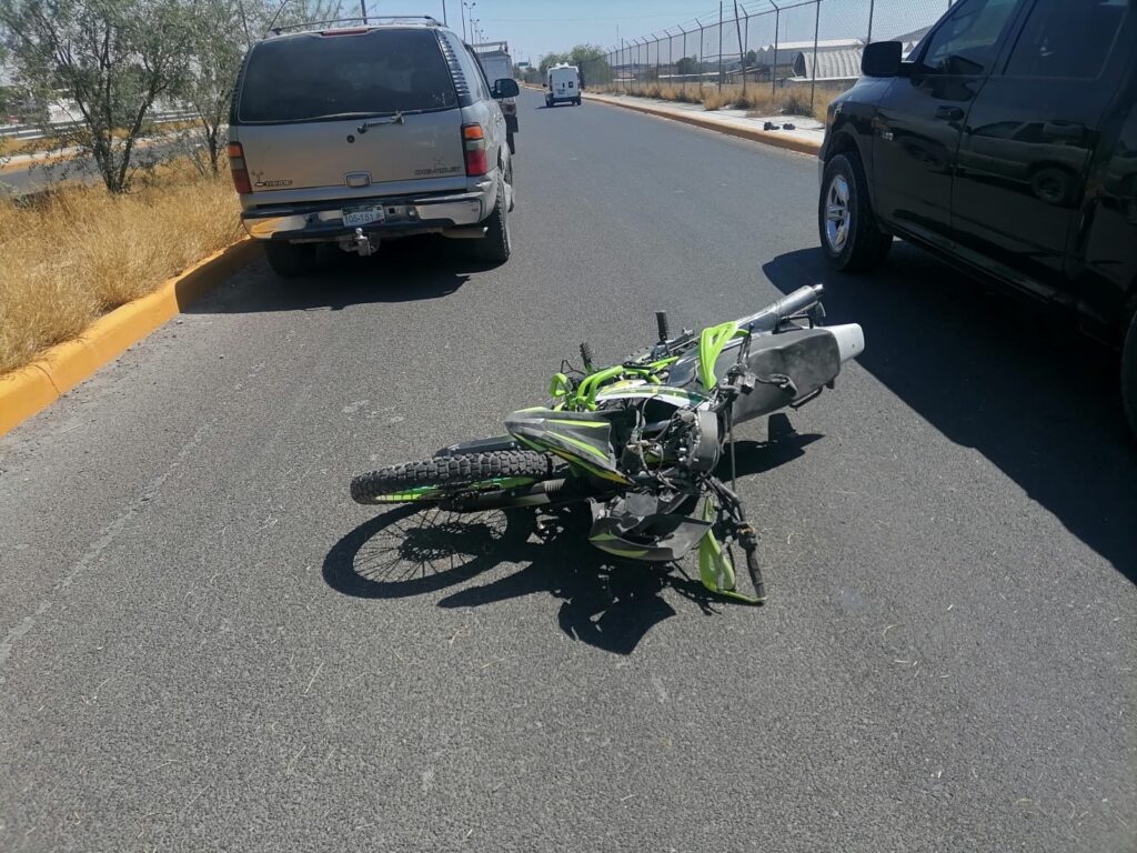 Un motociclista más sufre lesiones en accidente