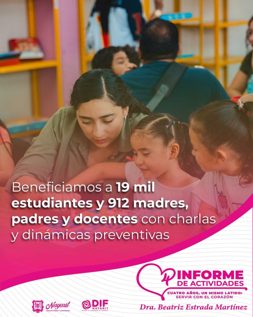 DIF Nayarit impulsa acciones para que menores en situación de riesgo fortalezcan su desarrollo integral.