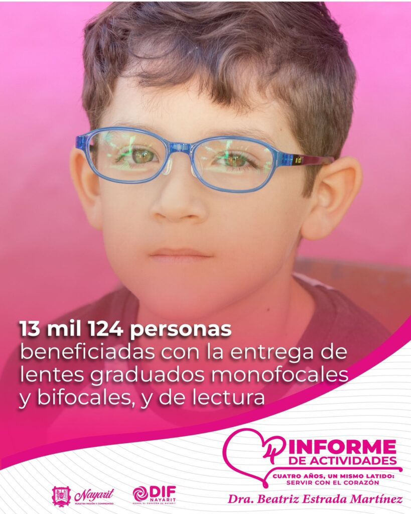 El DIF Nayarit cuida y mejora la salud visual de miles de personas