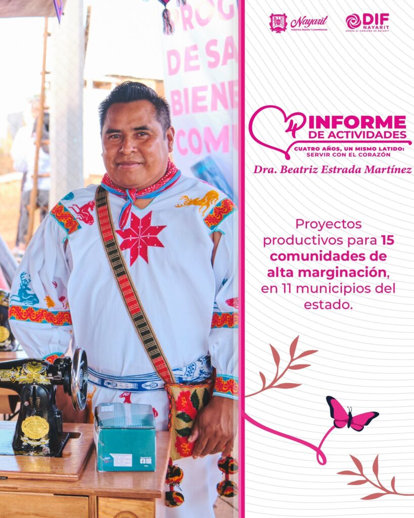 Genera DIF Nayarit proyectos productivos para comunidades de alta marginalidad