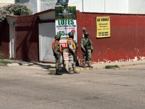Operativo policiaco-militar para buscar motos robadas