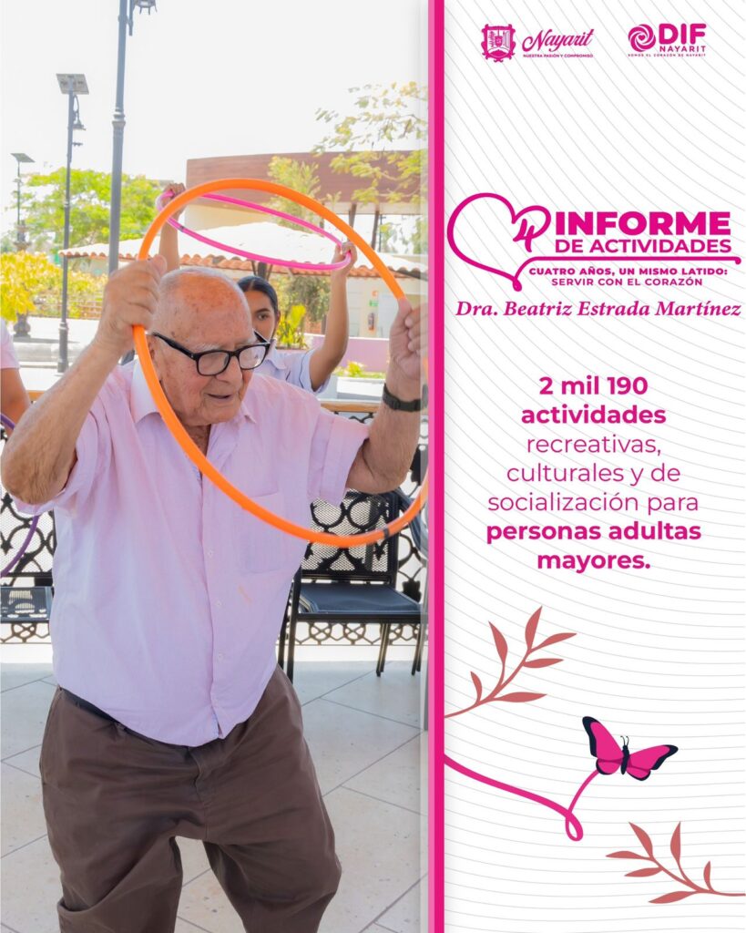 La recreación de los adultos mayores, otra meta cumplida en el corazón de Nayarit
