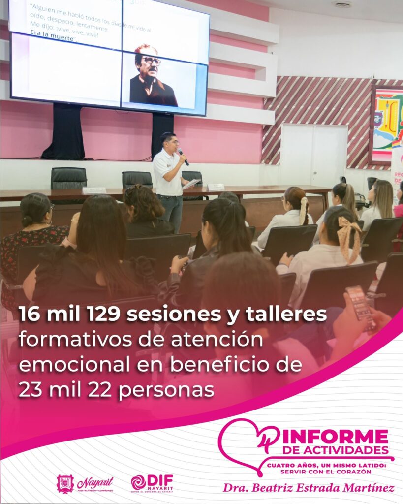 Brinda DIF Nayarit talleres de formación y atención emocional