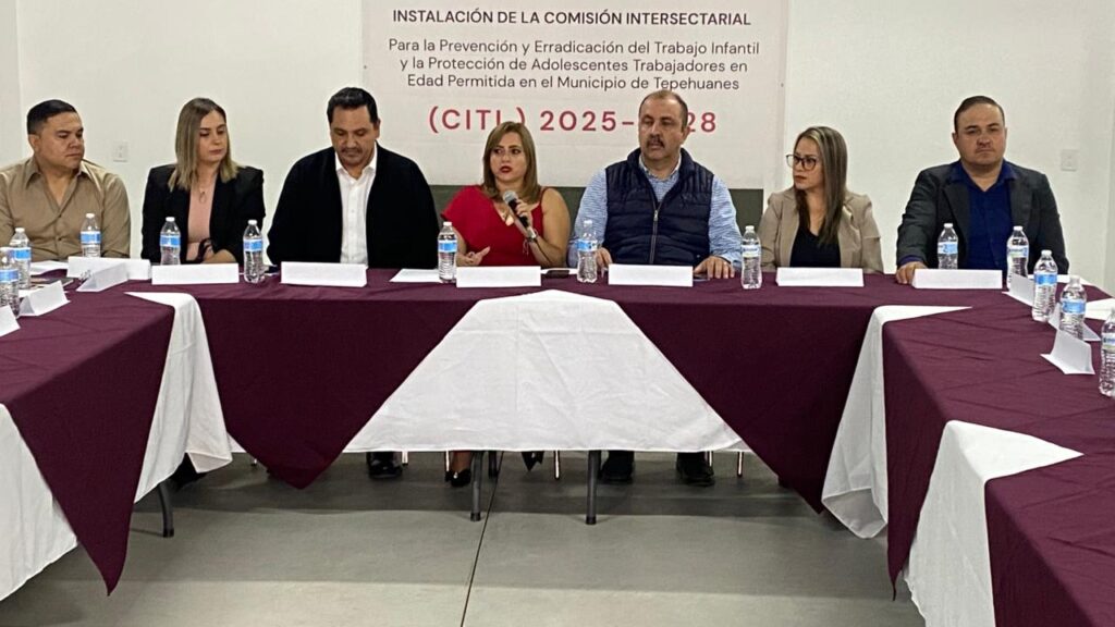 Instalan Comisión en Tepehuanes para prevenir y erradicar el trabajo infantil