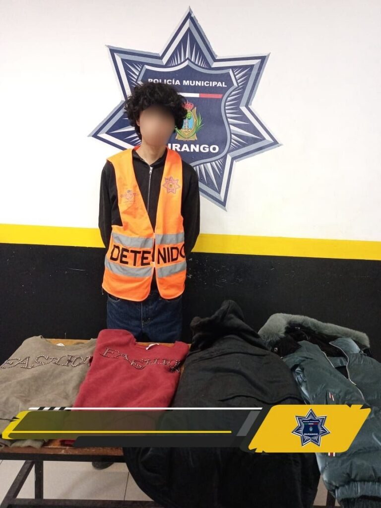 Descubierto cuando robaba en céntrico negocio y lo arrestan