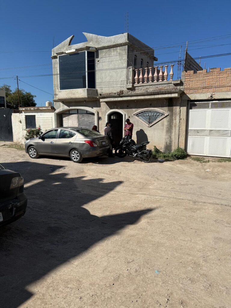 Señora reporta que su esposo falleció