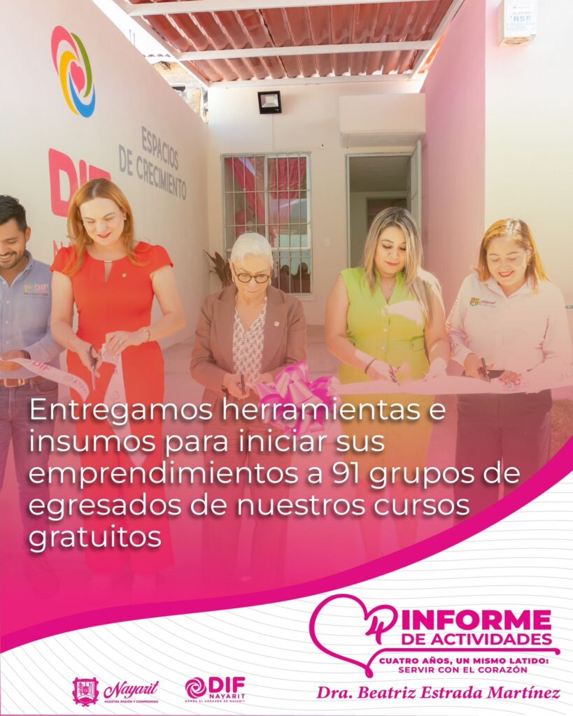 DIF Nayarit otorga herramientas e isnumos para iniciar emprendimientos