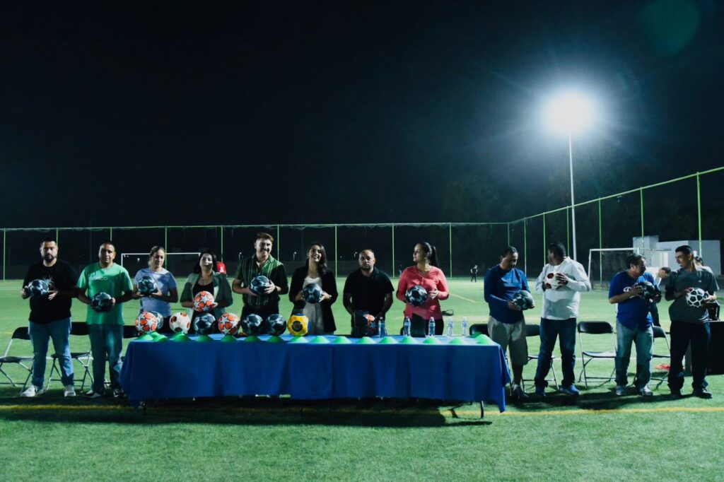 Con reconocimientos y entusiasmo se inaugura la Liga de Fútbol “Unidos Somos Grandes” en Nuevo Ideal